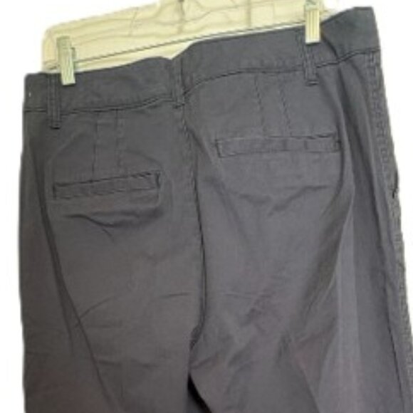 Gap Girlfriend Navy Blue Khakis Sz 12 - Picture 4 of 7